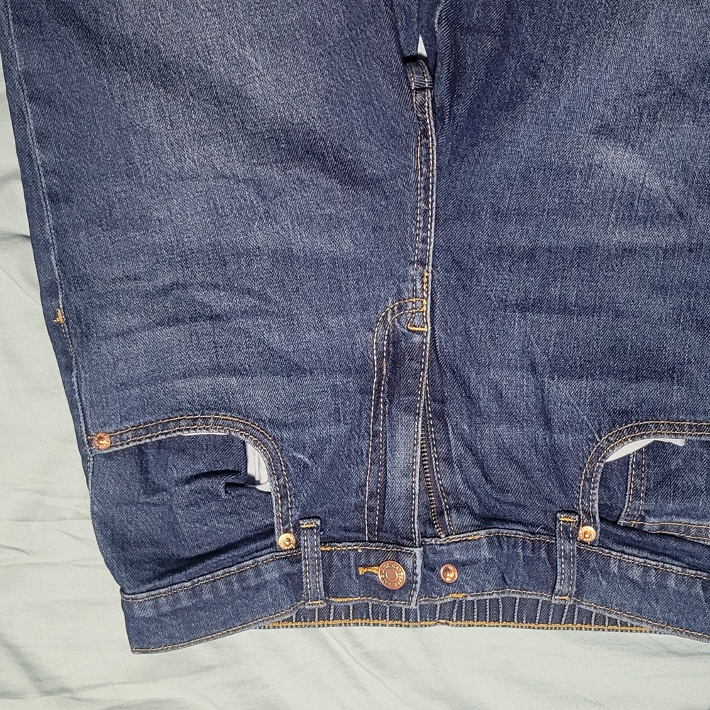 Cat & Jack Women's Dark Blue Straight Leg Jeans